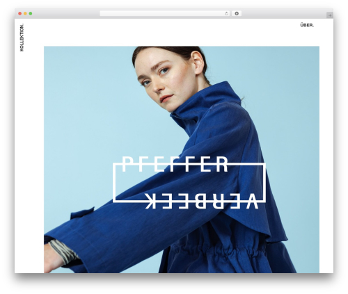 WordPress theme PfefferVerbeek - pfefferverbeek.com