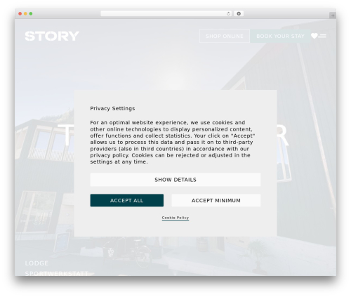 Adabs WP Setup WordPress theme design - story-thusis.ch