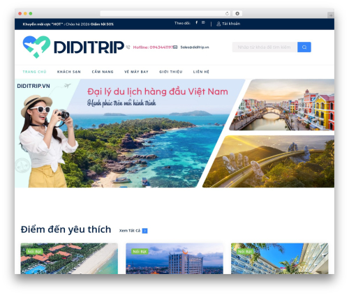 Bexper WordPress theme - diditrip.vn Bexper WordPress theme - diditrip.vn