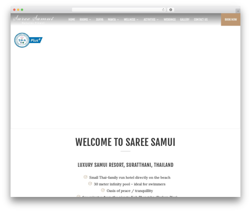 Divi WordPress theme - sareesamui.com