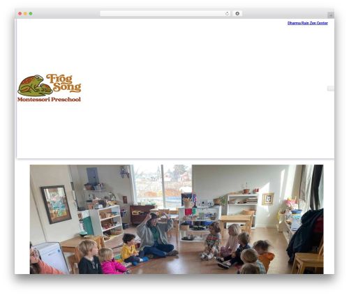 Etch Theme WordPress theme - frogsong.dharma-rain.org