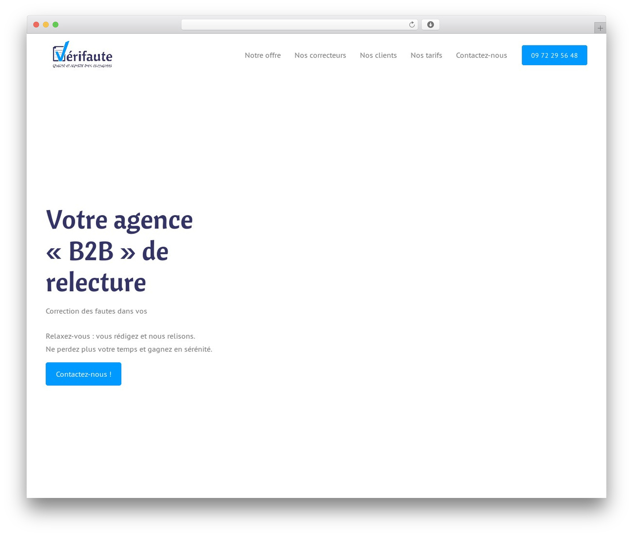 Front WordPress theme - verifaute.fr Front WordPress theme - verifaute.fr