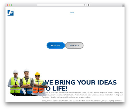 Hello Elementor theme WordPress - fravinz.com
