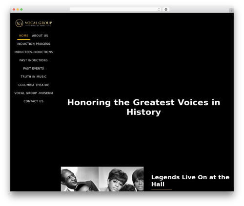JamSession WordPress theme - vocalgroup.org