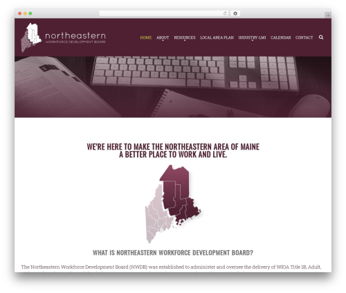 Northeastern Workforce Development Board WordPress theme - northeasternwdb.org