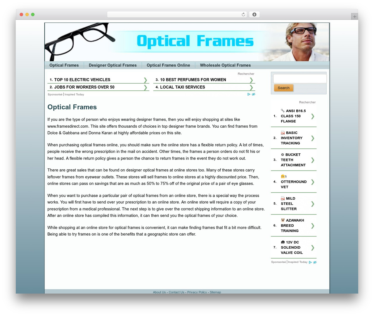 optical frames WordPress website theme - opticalframes.com optical frames WordPress website theme - opticalframes.com