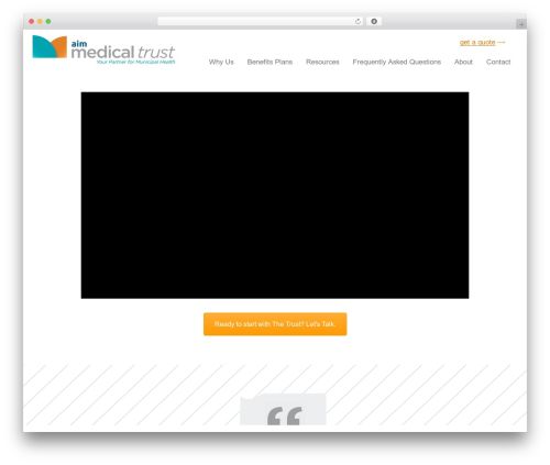WordPress theme Elements - aimmedicaltrust.org