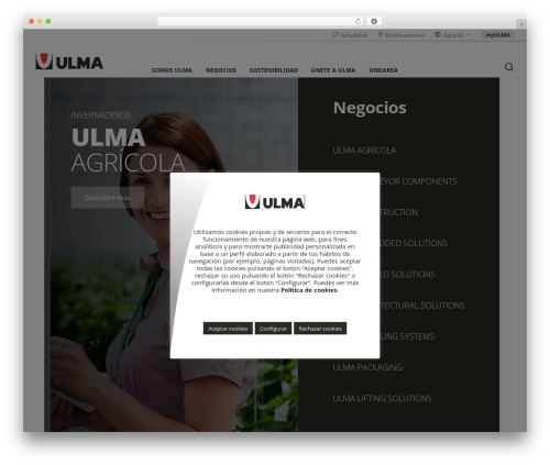 WordPress theme Goya - ulma.com