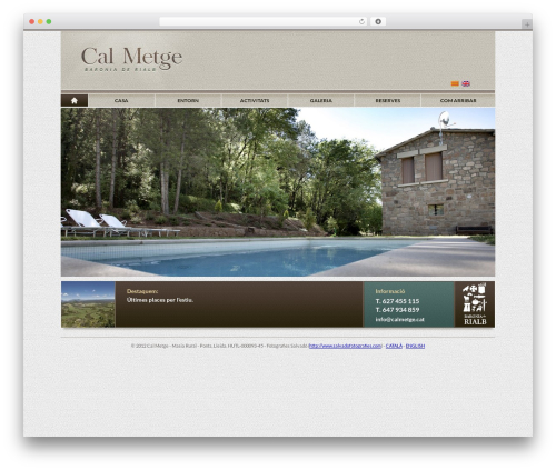 WordPress website theme Scope - calmetge.cat