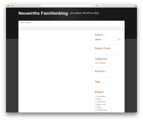 Best WordPress theme SimplePress 2 - blogs.neuwirth.priv.at