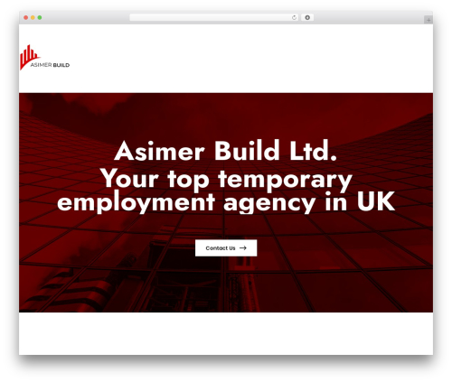 Constech WordPress theme - asimer.co.uk