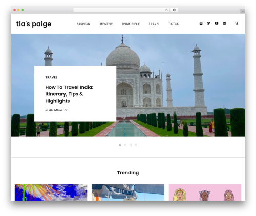 Cosmo Theme WordPress theme - tiaspaige.com