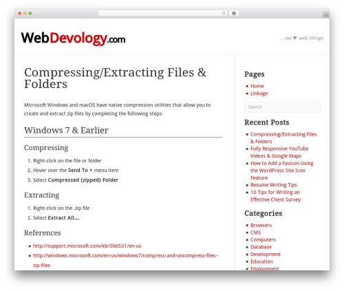 Hellish Simplicity WordPress page theme - webdevology.com Hellish Simplicity WordPress page theme - webdevology.com
