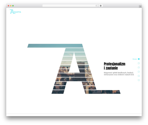 Leonardo WordPress website theme - agasta.pl