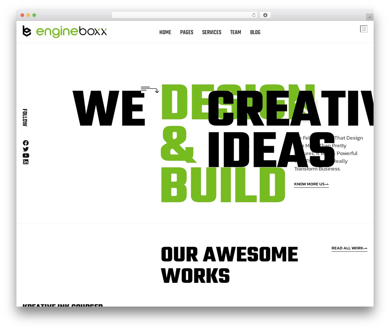 WordPress theme Axtra - engineboxx.com