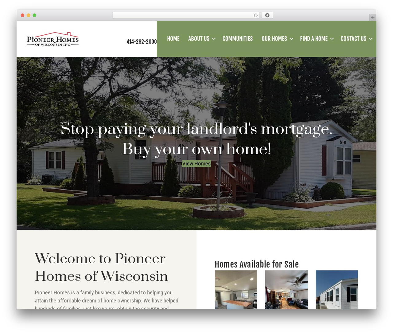 WordPress theme DigiSage, Inc. Beaver Builder Child Theme - pioneerhomesofwi.com