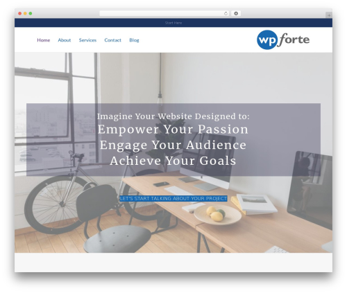 Astra portfolio WordPress plugin - wpforte.com