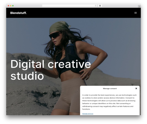 WordPress website theme Uncode - blendstuff.com