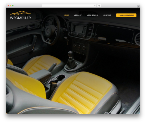 Car rental booking system WordPress plugin - swissvans.ch