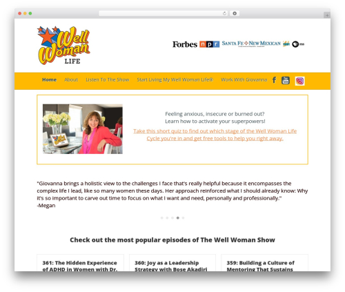 Beaver Builder Theme theme WordPress - wellwomanlife.com