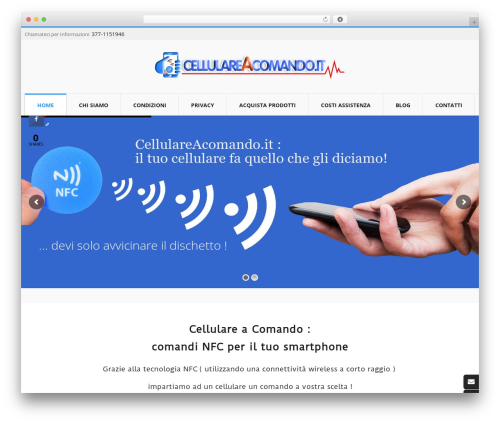 Best WordPress theme Reviver - cellulareacomando.it