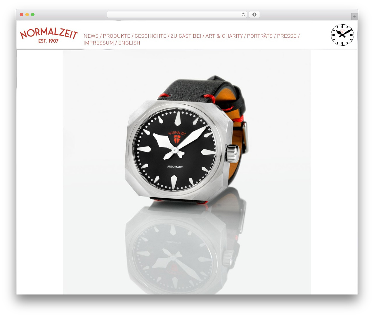 Storefront WordPress theme - normalzeit.at