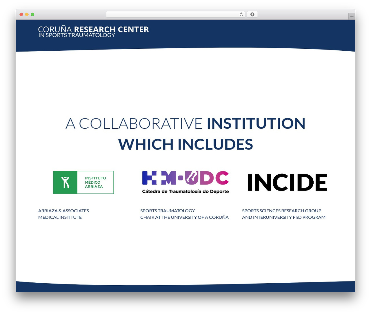 Theme WordPress inGnius Creative Web Design - corunaresearchcentre.com