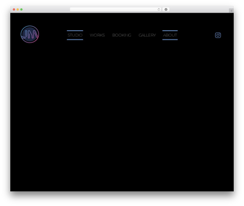 Theme WordPress Sonaar - jessemorvan.com