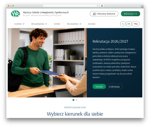 WordPress theme BootScore - wsus.pl