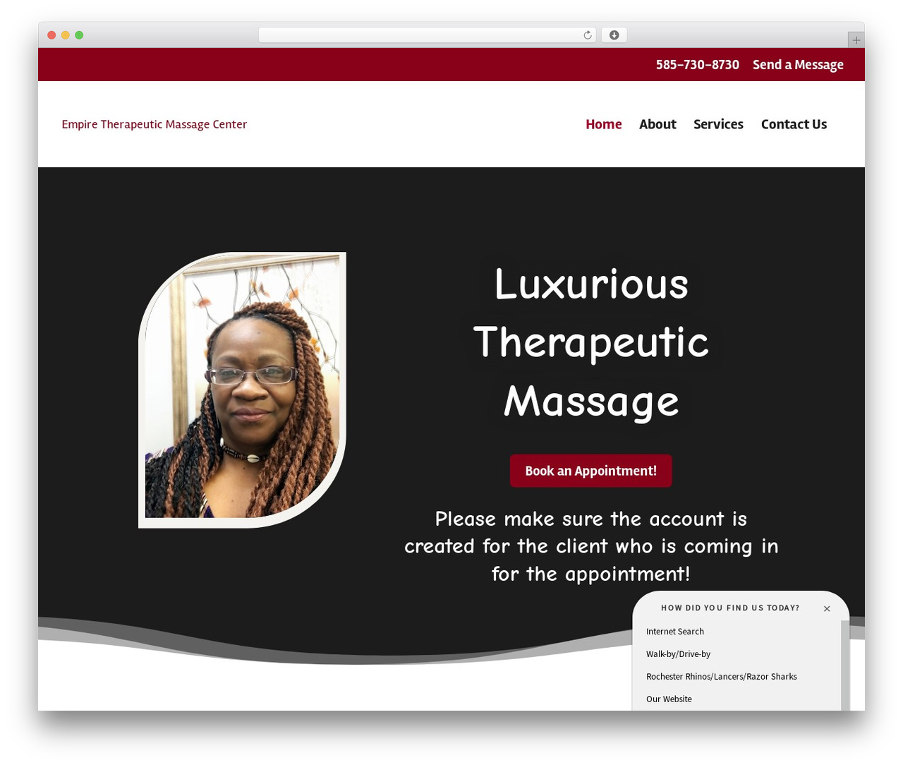 WordPress theme Divi - etmcmassagetherapy.com