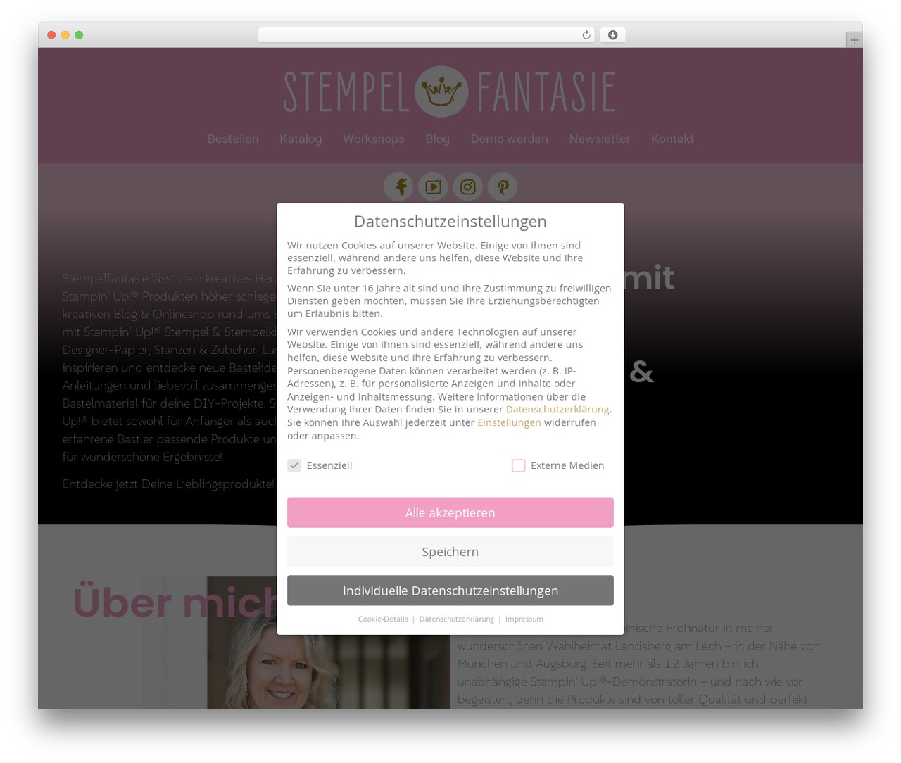 WordPress theme Hello Elementor - stempelfantasie.com