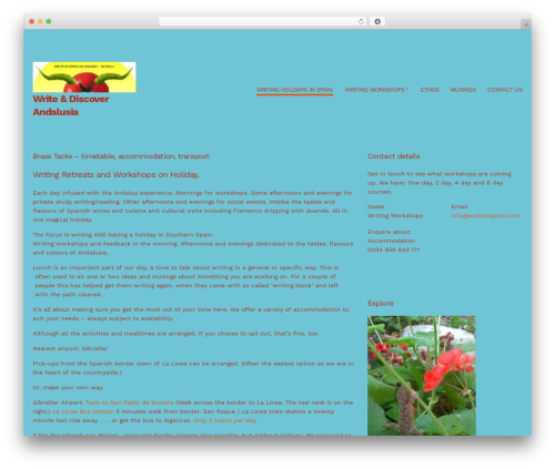 Hellomouse WordPress theme - writeinspain.com
