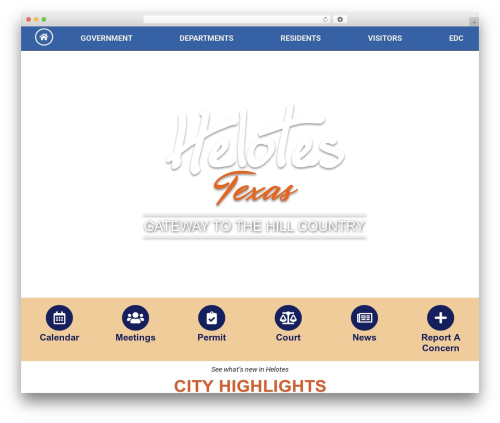 Extended widget options WordPress plugin - helotes-tx.gov