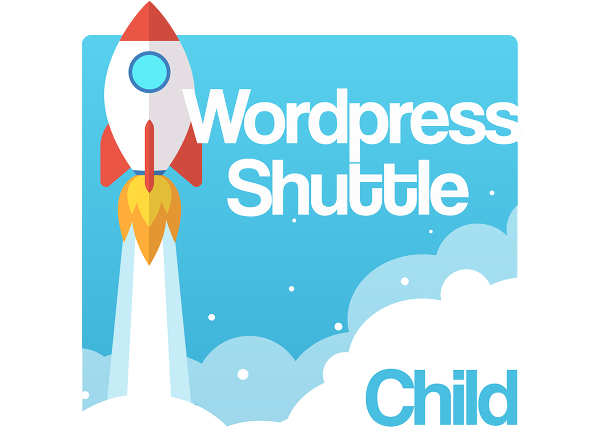 Wordpress Shuttle Child WordPress theme design
