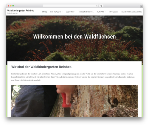 WordPress theme Bulk - waldkindergarten-reinbek.de