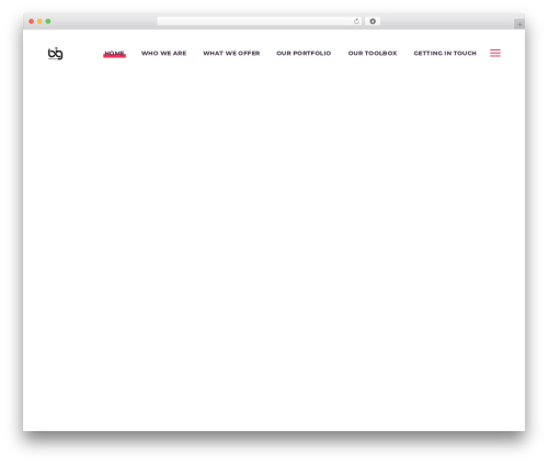WordPress website theme Cortex - blow-in.com