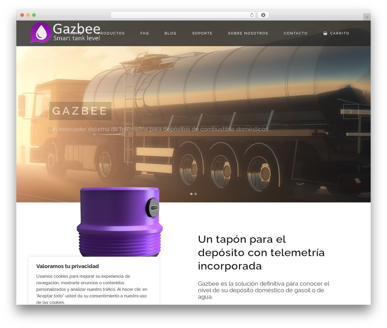 WP theme Bridge - gazbee.com