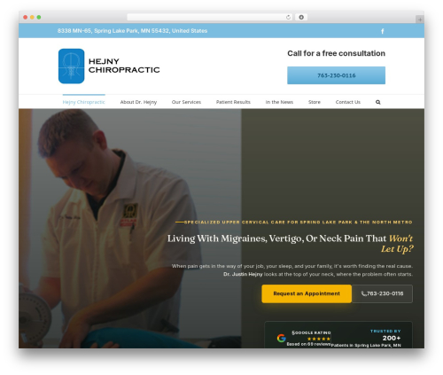 Popup builder block pro WordPress plugin - hejnychiropractic.com