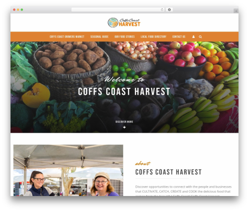Theme WordPress coast. framework - coffscoastharvest.com