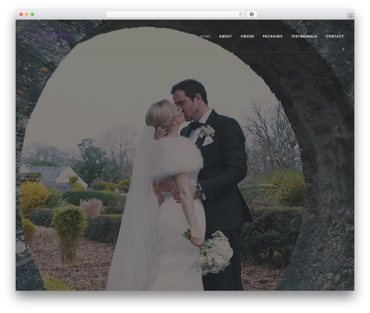 Uncode WordPress wedding theme - urayweddings.com