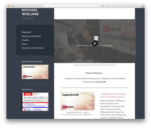 Easy Social Media Widget (my-social-widget) free WordPress plugin - michaelwieland.ch