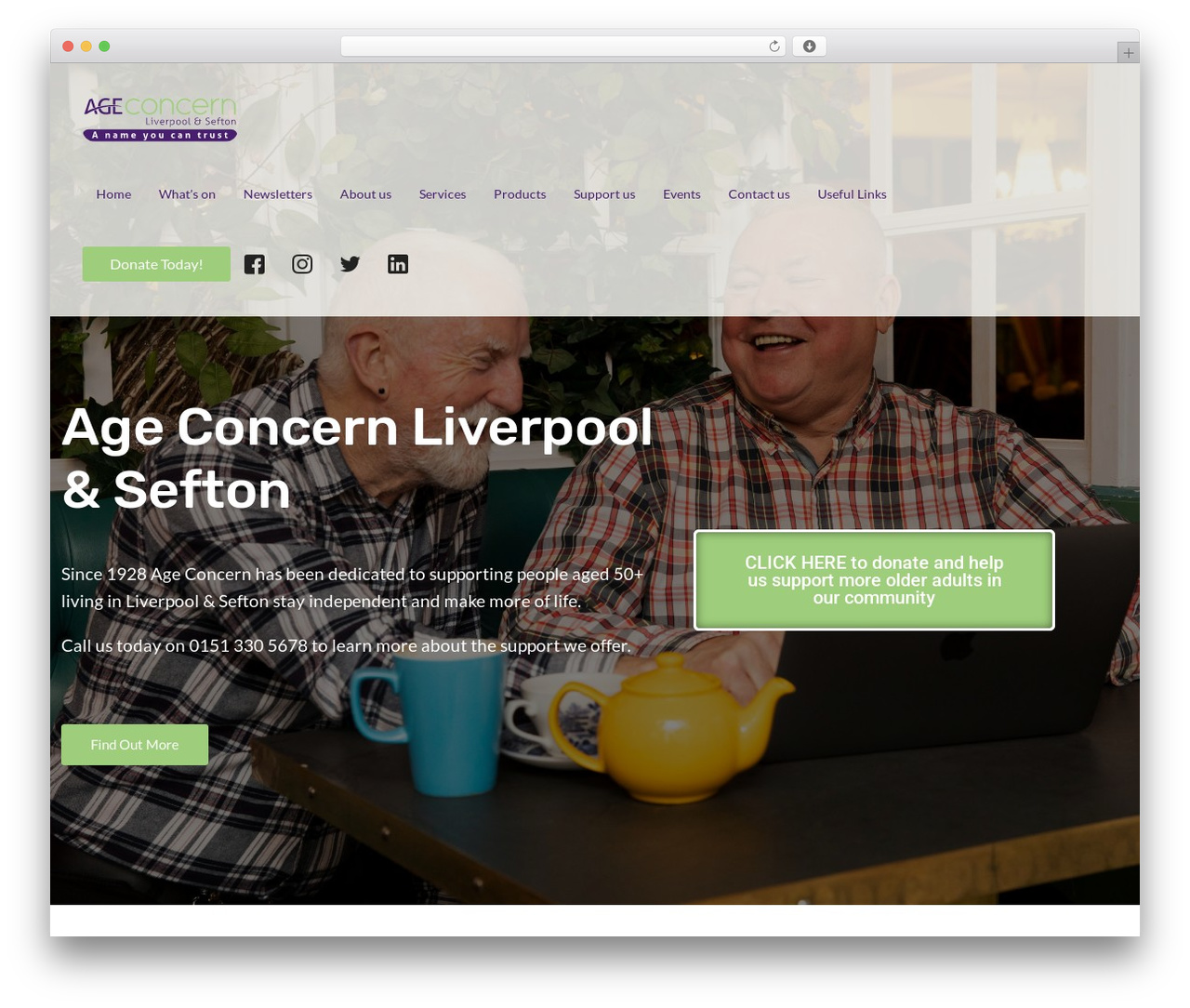WordPress theme Olmo Child - ageconcernliverpoolandsefton.org.uk