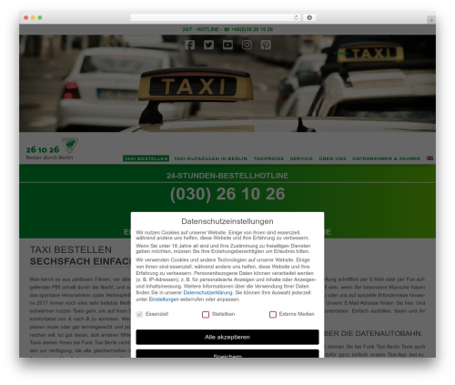 Tco email forms WordPress plugin - funk-taxi-berlin.de