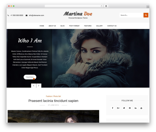 Character WordPress theme - techlenz.com
