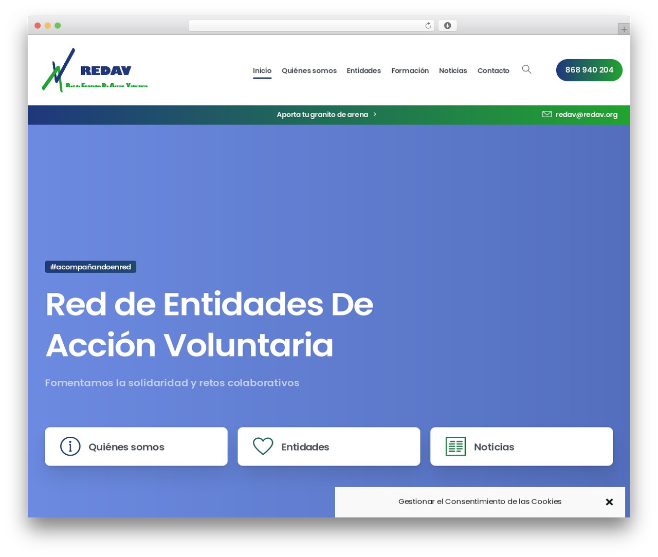 Essentials theme WordPress - redav.org