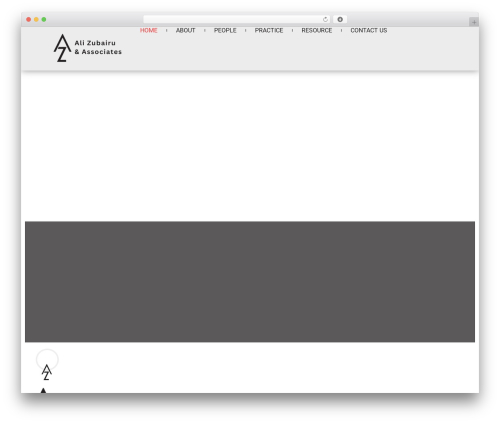 Hello Elementor WordPress theme - alizubairuandassociates.com