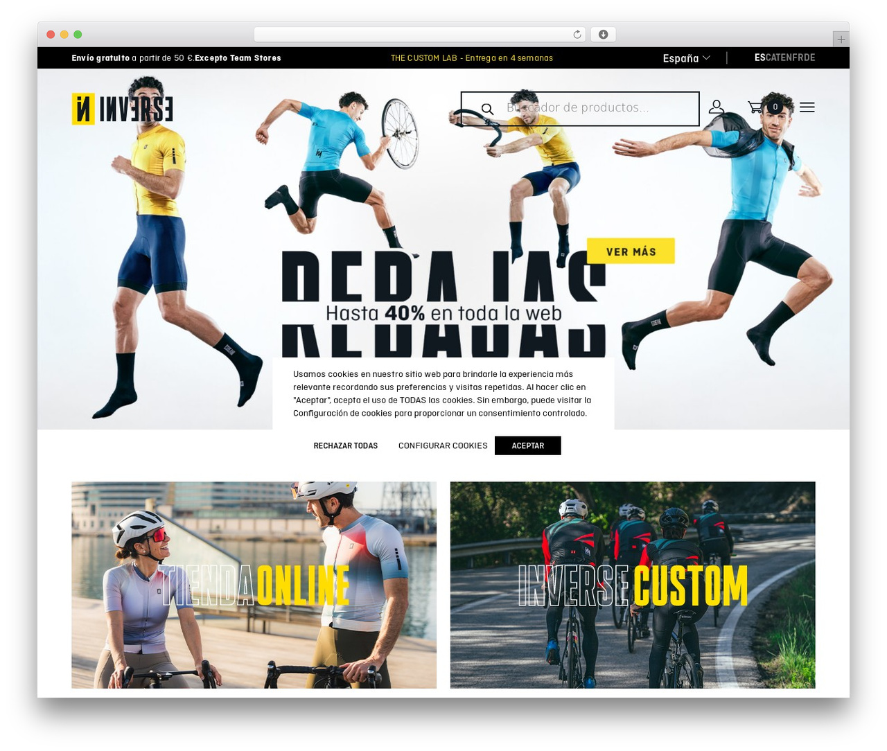 Inverseteams WordPress page theme - inverseteams.com