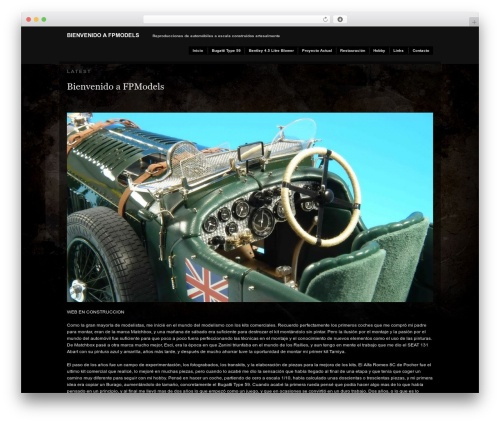 Modularity Lite WordPress theme - fpmodels.com