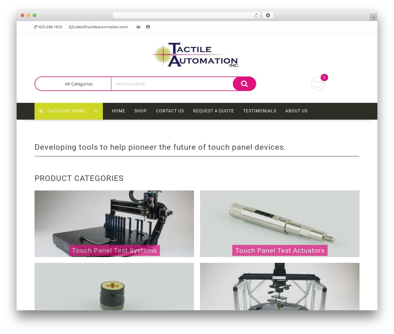 Multicommerce WordPress theme - tactileautomation.com Multicommerce WordPress theme - tactileautomation.com