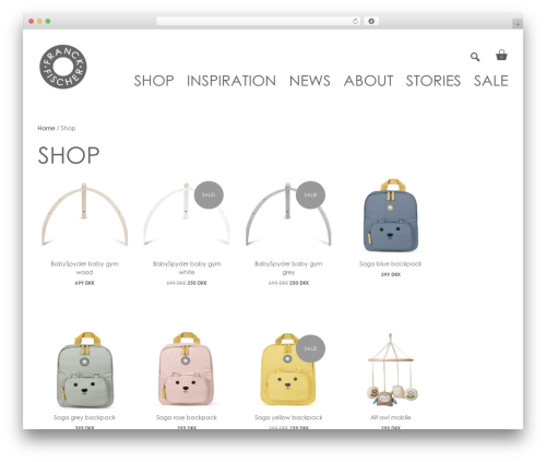 number-two WordPress ecommerce theme - franck-fischer.com/shop